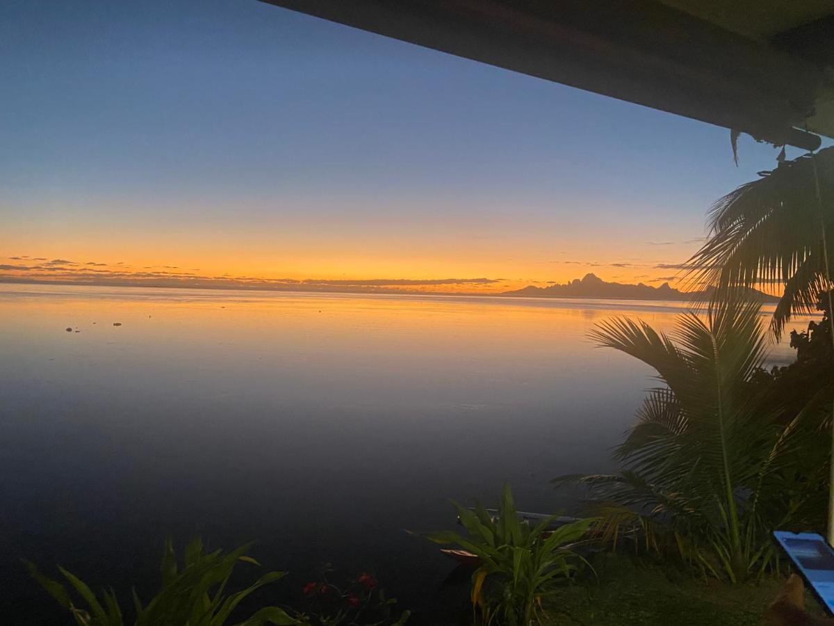 O'Coco Bungalow- Breathtaking Waterfront Views, Endless Memories Paea Esterno foto